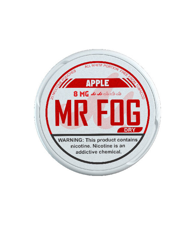 MR FOG [DRY] MR FOG NICOTINE POUCHES APPLE 8MG