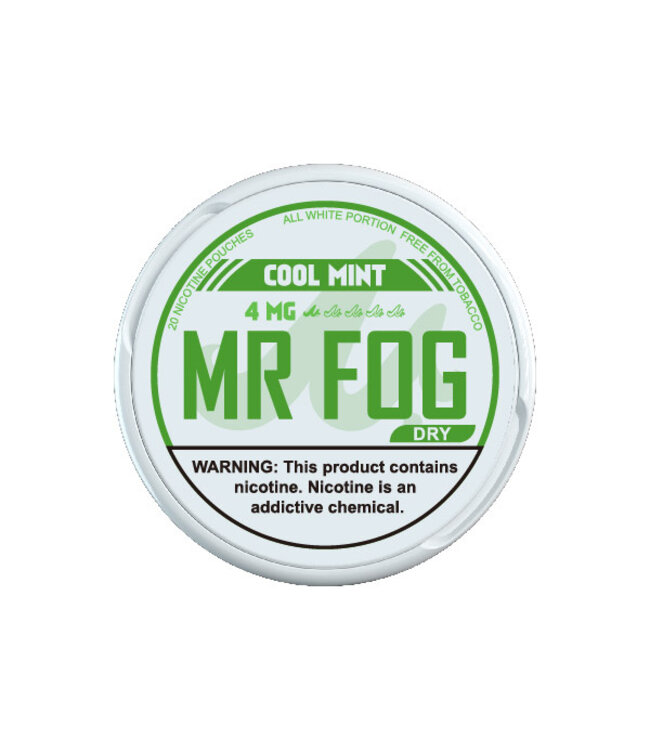 MR FOG [DRY] MR FOG NICOTINE POUCHES COOL MINT 4MG