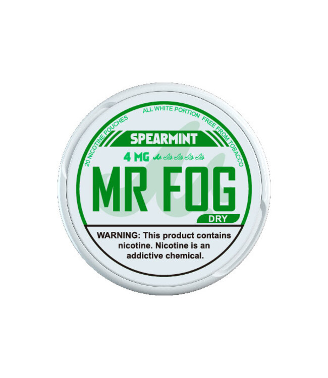 MR FOG [DRY] MR FOG NICOTINE POUCHES SPEARMINT 4MG