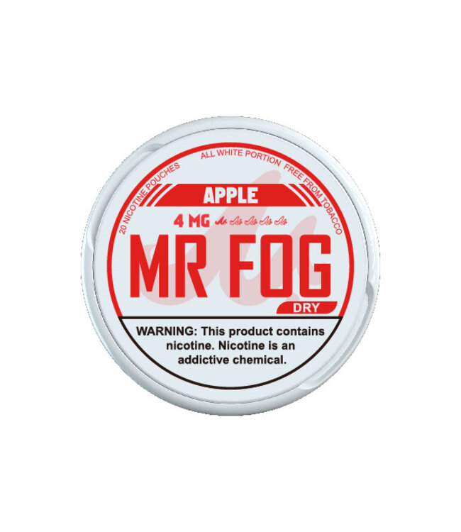 MR FOG [DRY] MR FOG NICOTINE POUCHES APPLE 4MG