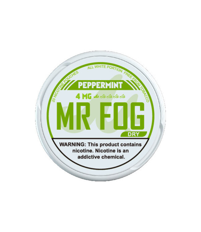 MR FOG [DRY] MR FOG NICOTINE POUCHES PEPPERMINT 4MG