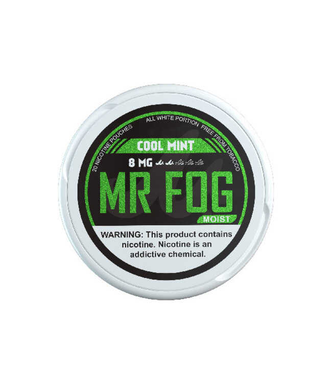 MR FOG [MOIST] MR FOG NICOTINE POUCHES COOL MINT 8MG