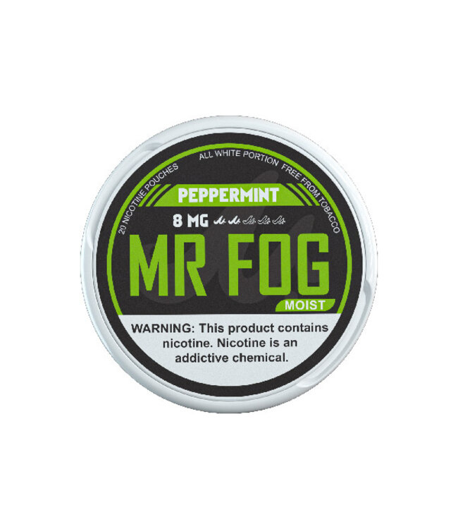 MR FOG [MOIST] MR FOG NICOTINE POUCHES PEPPERMINT 8MG