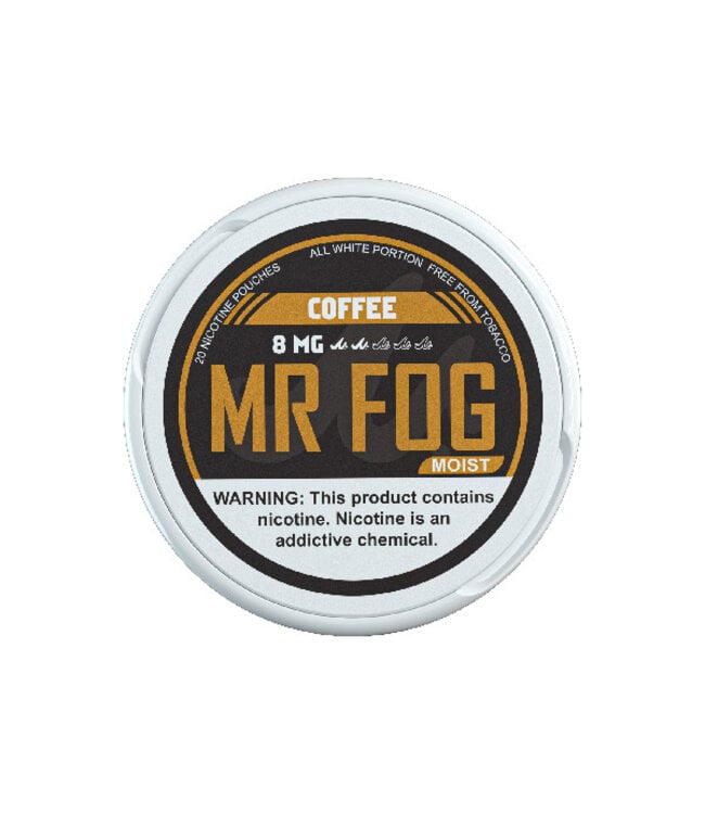 MR FOG [MOIST] MR FOG NICOTINE POUCHES COFFEE 8MG