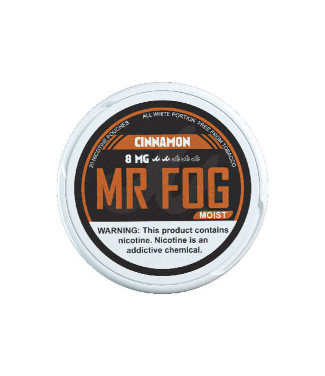 MR FOG [MOIST] MR FOG NICOTINE POUCHES CINNAMON 8MG