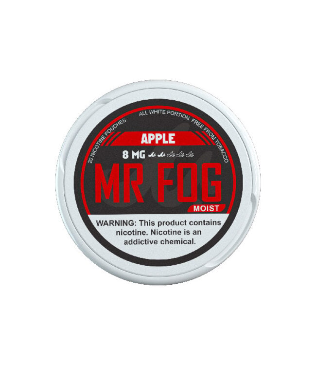 MR FOG [MOIST] MR FOG NICOTINE POUCHES APPLE 8MG