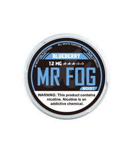 MR FOG [MOIST] MR FOG NICOTINE POUCHES BLUEBERRY 12MG