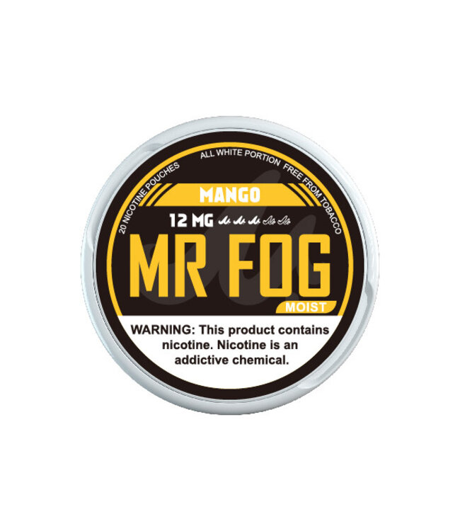 MR FOG [MOIST] MR FOG NICOTINE POUCHES MANGO 12MG