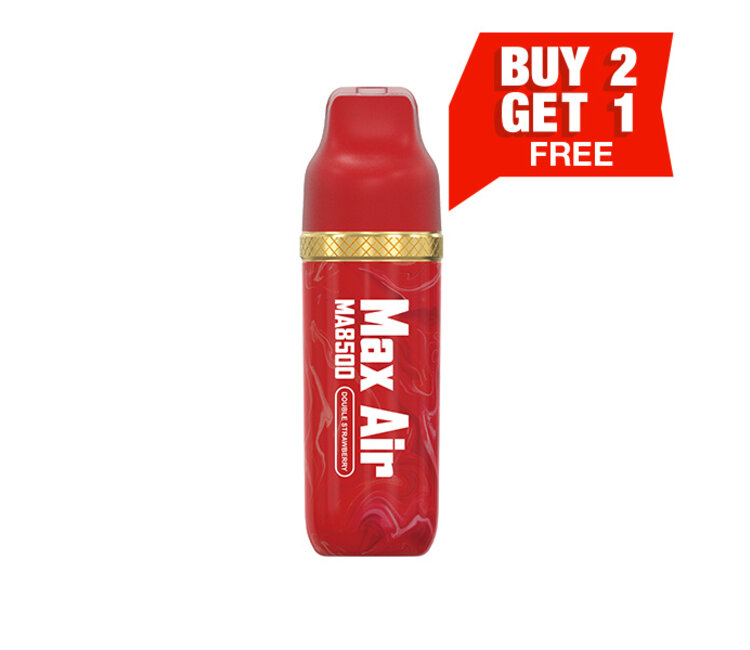 MR FOG MAX AIR MA8500 DOUBLE STRAWBERRY - Mr Fog Canada