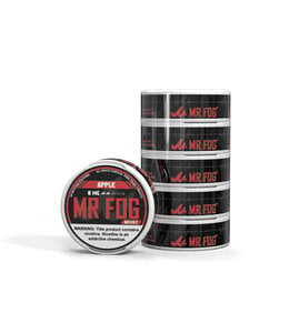 MR FOG [MOIST] MR FOG NICOTINE POUCHES PACK OF 5 APPLE 8MG