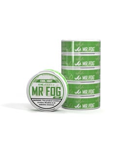 MR FOG [DRY] MR FOG NICOTINE POUCHES PACK OF 5 COOL MINT 4MG