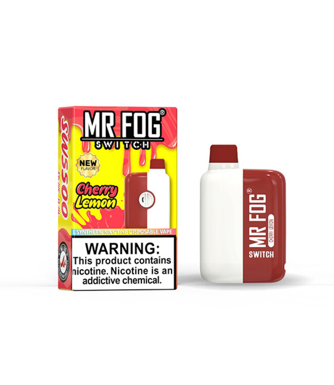 MR FOG MR FOG SWITCH 5500 PUFFS Cherry Lemon