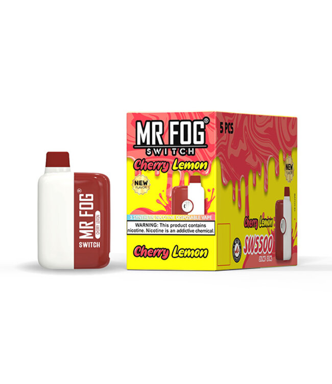 MR FOG MR FOG SWITCH 5500 PUFFS Cherry Lemon