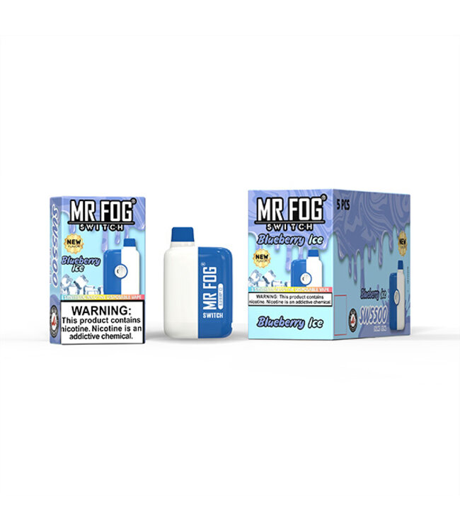 MR FOG MR FOG SWITCH 5500 PUFFS Blueberry Ice