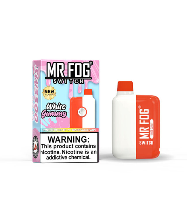 MR FOG MR FOG SWITCH 5500 PUFFS White Gummy