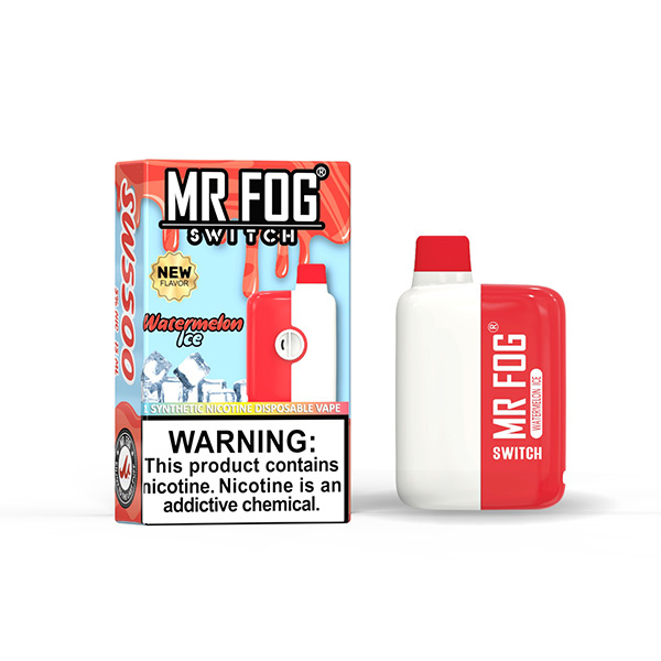 watermelon mr fog switch Mr Fog Switch 5500 Puffs Disposable Vape All Flavors – Apvs main image 0