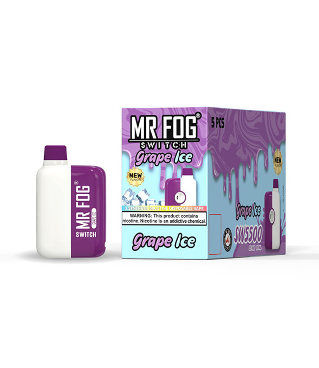 MR FOG MR FOG SWITCH 5500 PUFFS Grape Ice
