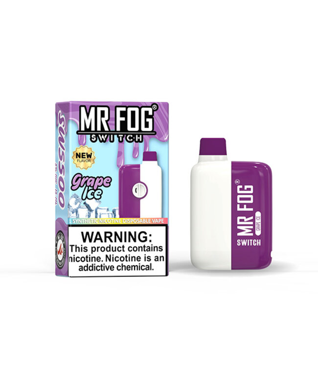 MR FOG MR FOG SWITCH 5500 PUFFS Grape Ice