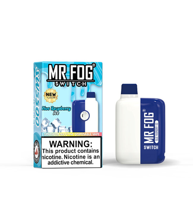 MR FOG MR FOG SWITCH 5500 PUFFS Blue Raspberry Ice
