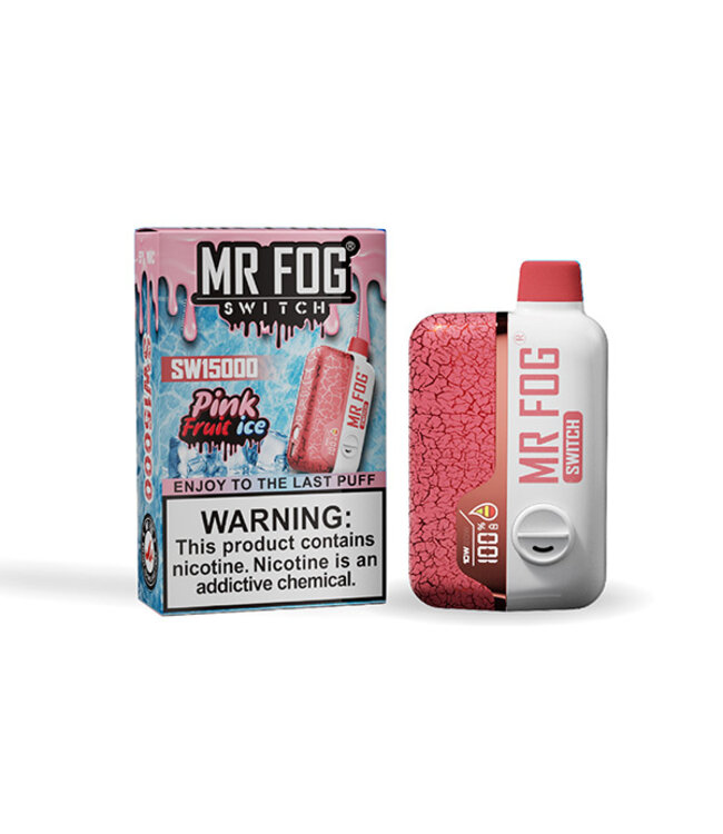 MR FOG MR FOG SWITCH 15000 PUFFS PINK FRUIT ICE