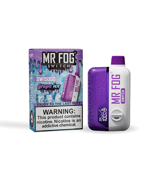 MR FOG MR FOG SWITCH 15000 PUFFS GRAPE ICE