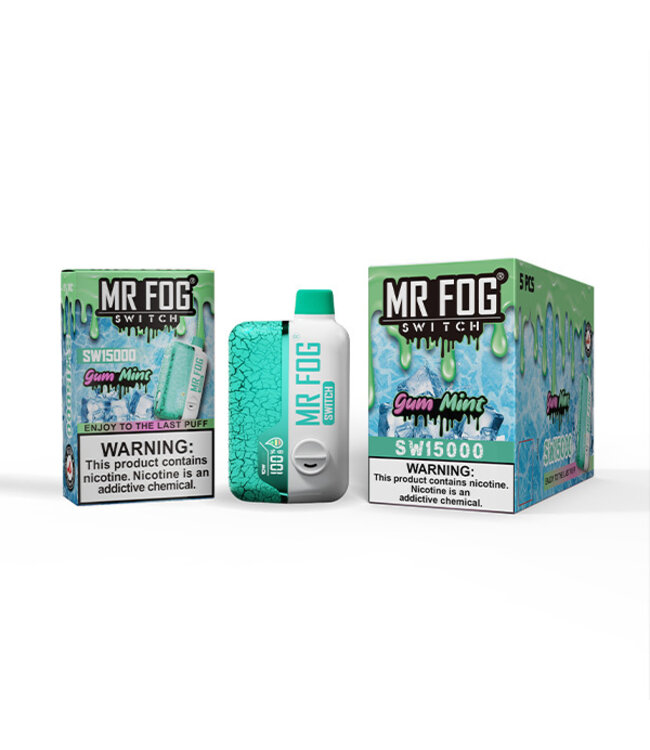MR FOG MR FOG SWITCH 15000 PUFFS GUM MINT
