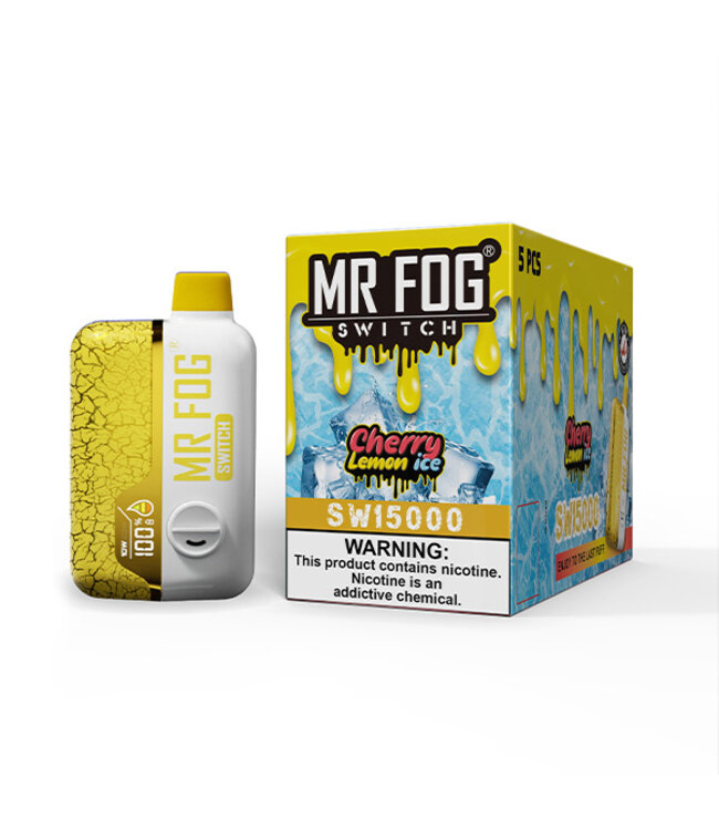 MR FOG MR FOG SWITCH 15000 PUFFS CHERRY LEMON ICE