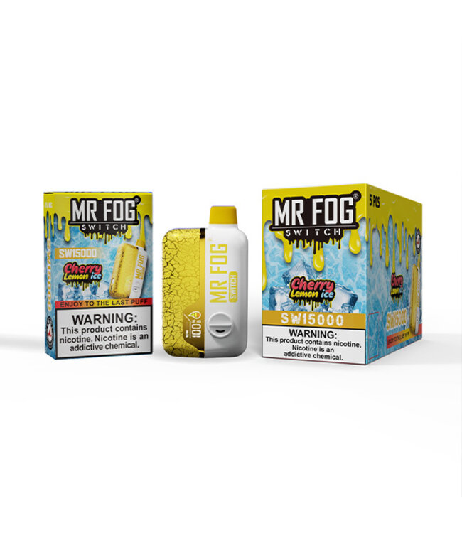 MR FOG MR FOG SWITCH 15000 PUFFS CHERRY LEMON ICE