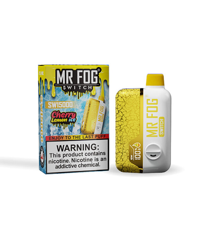 MR FOG MR FOG SWITCH 15000 PUFFS CHERRY LEMON ICE
