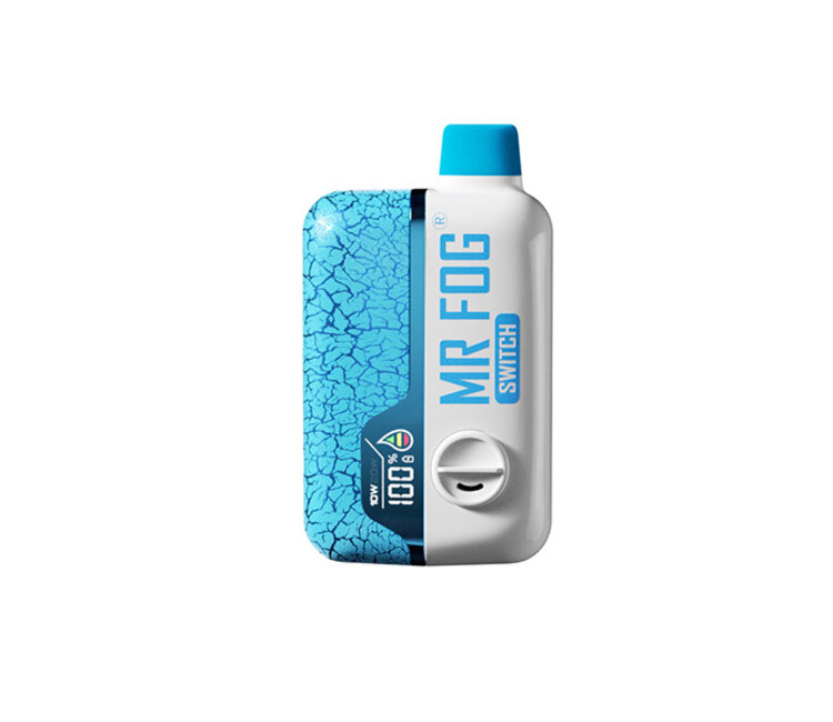 mr fog blue mist flavor MR FOG SWITCH 15000 PUFFS BLUE MIST
