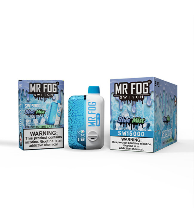 MR FOG MR FOG SWITCH 15000 PUFFS BLUE MIST