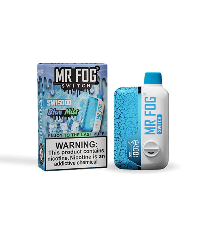 MR FOG MR FOG SWITCH 15000 PUFFS BLUE MIST