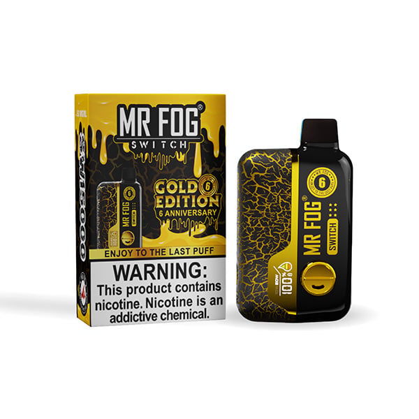 MR FOG SWITCH 15000 PUFFS Gold Edition - Mr Fog Canada