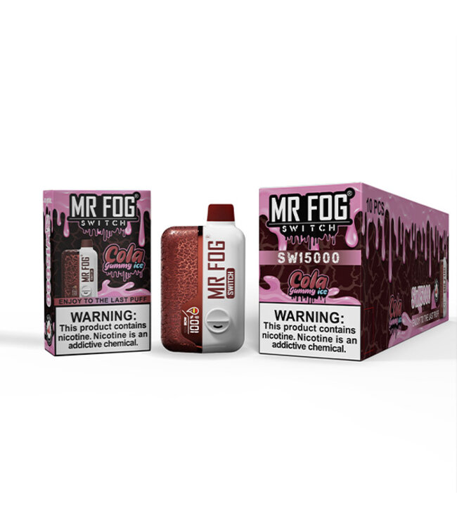 MR FOG MR FOG SWITCH 15000 PUFFS Classic-G ice
