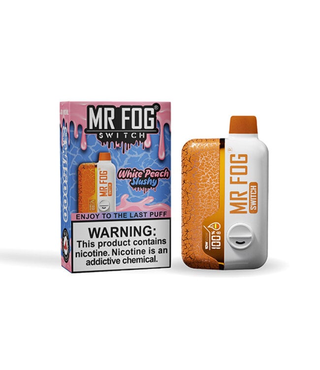 MR FOG MR FOG SWITCH 15000 PUFFS White Peach Splash