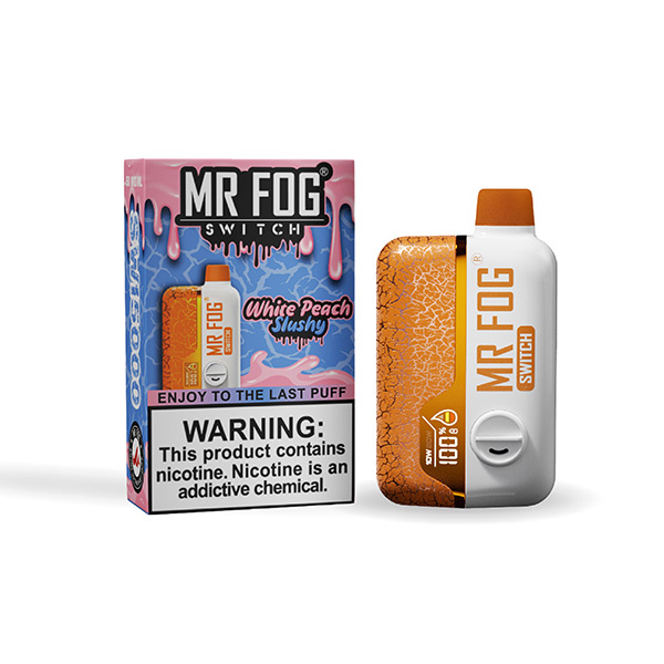MR FOG SWITCH 15000 PUFFS White Peach Splash