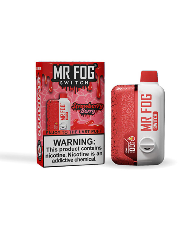 MR FOG MR FOG SWITCH 15000 PUFFS Strawberry Berry