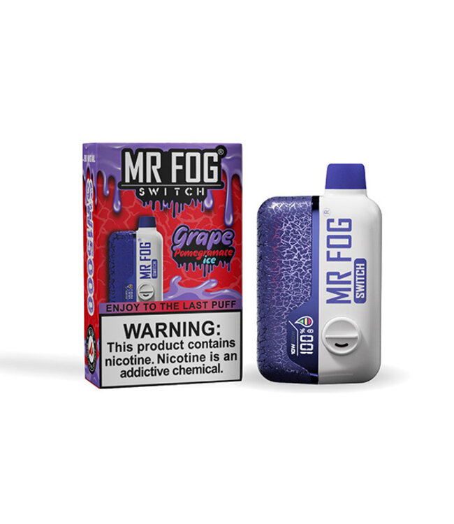 MR FOG MR FOG SWITCH 15000 PUFFS Grape Pomegranate Ice