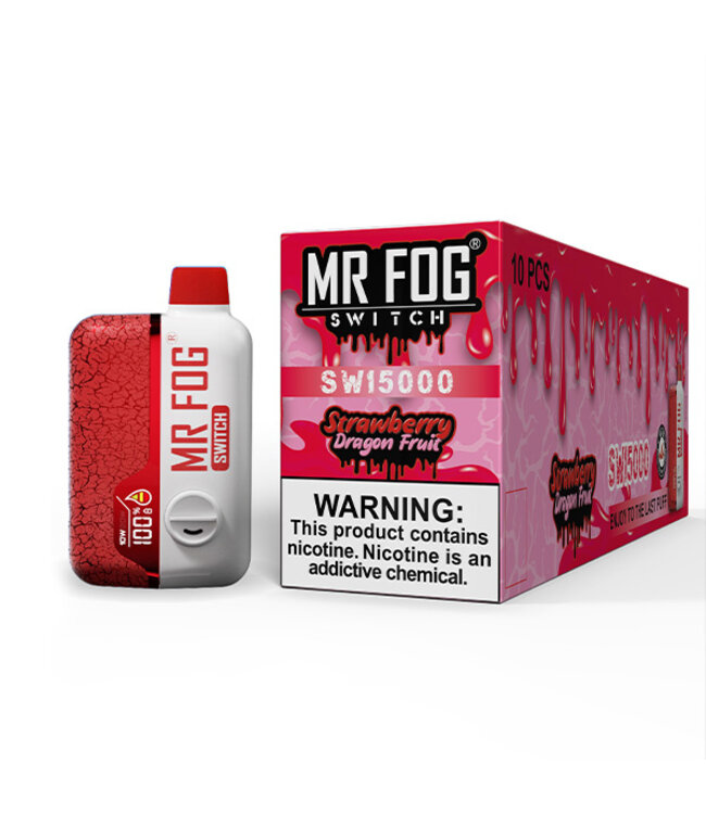 MR FOG MR FOG SWITCH 15000 PUFFS Strawberry Dragon Fruit