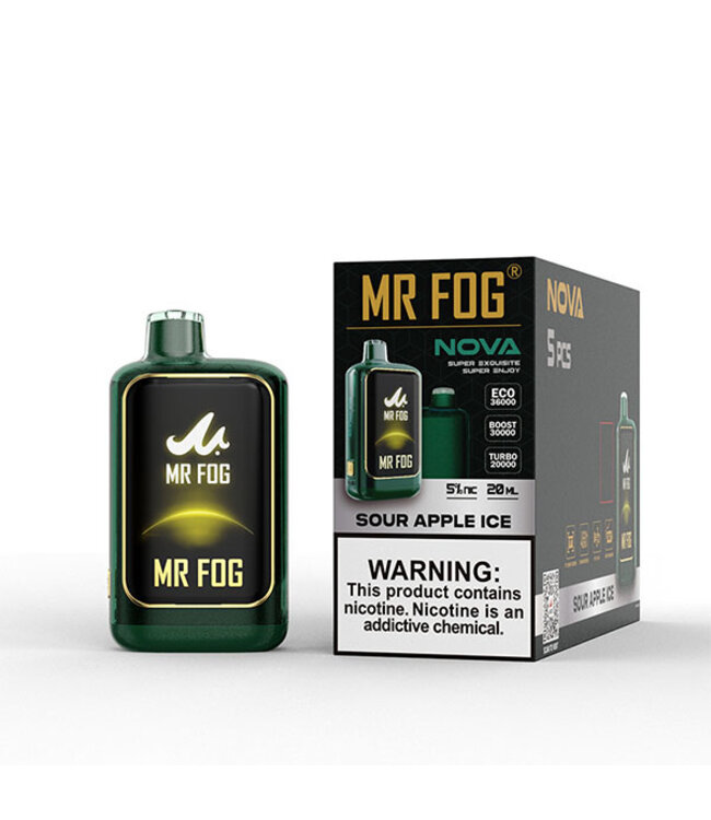 MR FOG MR FOG NOVA Sour Apple Ice