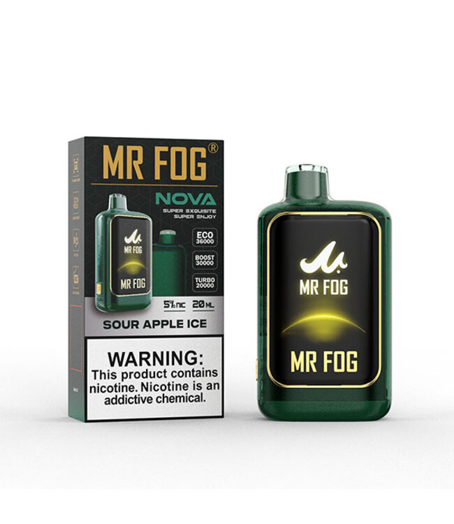 MR FOG MR FOG NOVA Sour Apple Ice