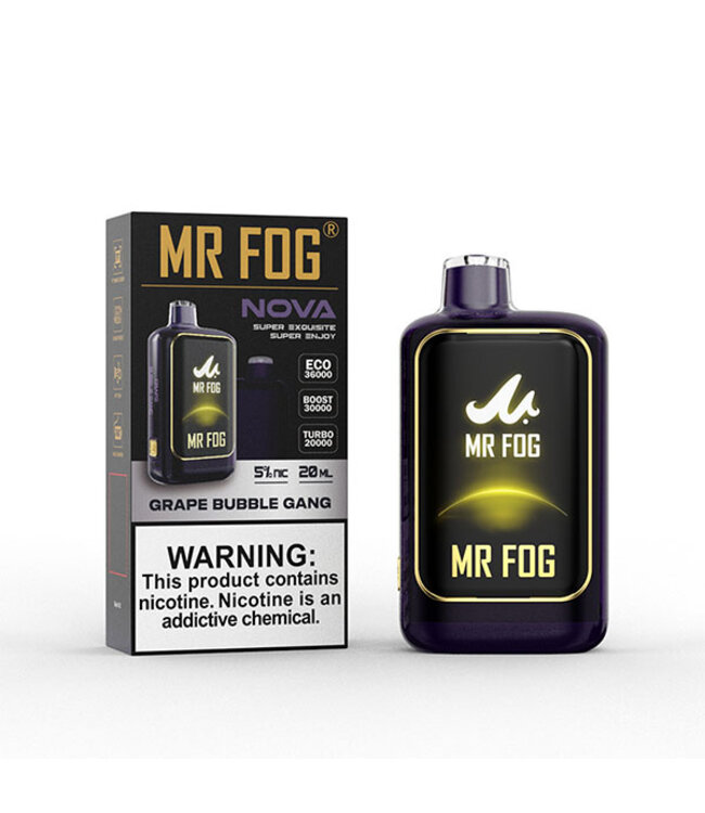MR FOG MR FOG NOVA Grape Bubble Gang