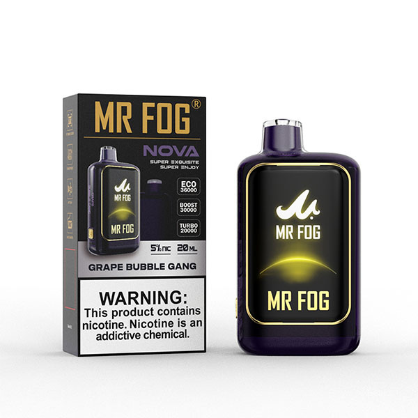 MR FOG NOVA Grape Bubble Gang