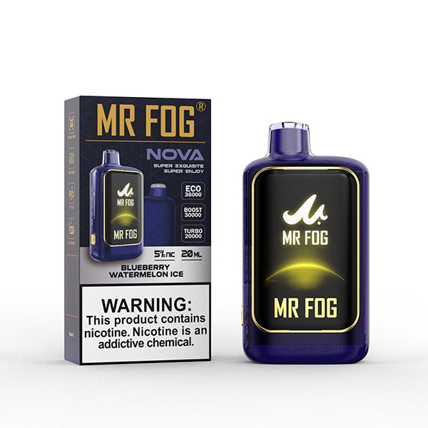elf bar vape uk MR FOG NOVA Blueberry Watermelon Ice