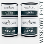 Wise Owl Varnish, Satin Finish, 18oz