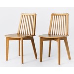 Nova Linden Modified Windsor Wood Dining Chairs Threshold™ designed with Studio McGee