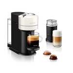 Nova Nespresso Vertuo Next Coffee and Espresso Machine with Aeroccino by De'Longhi, White