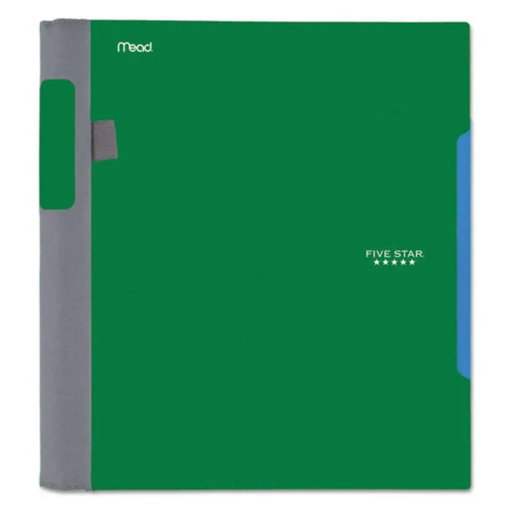 Nova Five Star Advance Spiral Notebooks, 1 Subject, College Ruled Paper, 100 Sheets, 11" x 8-1/2" Sheet Size, Green