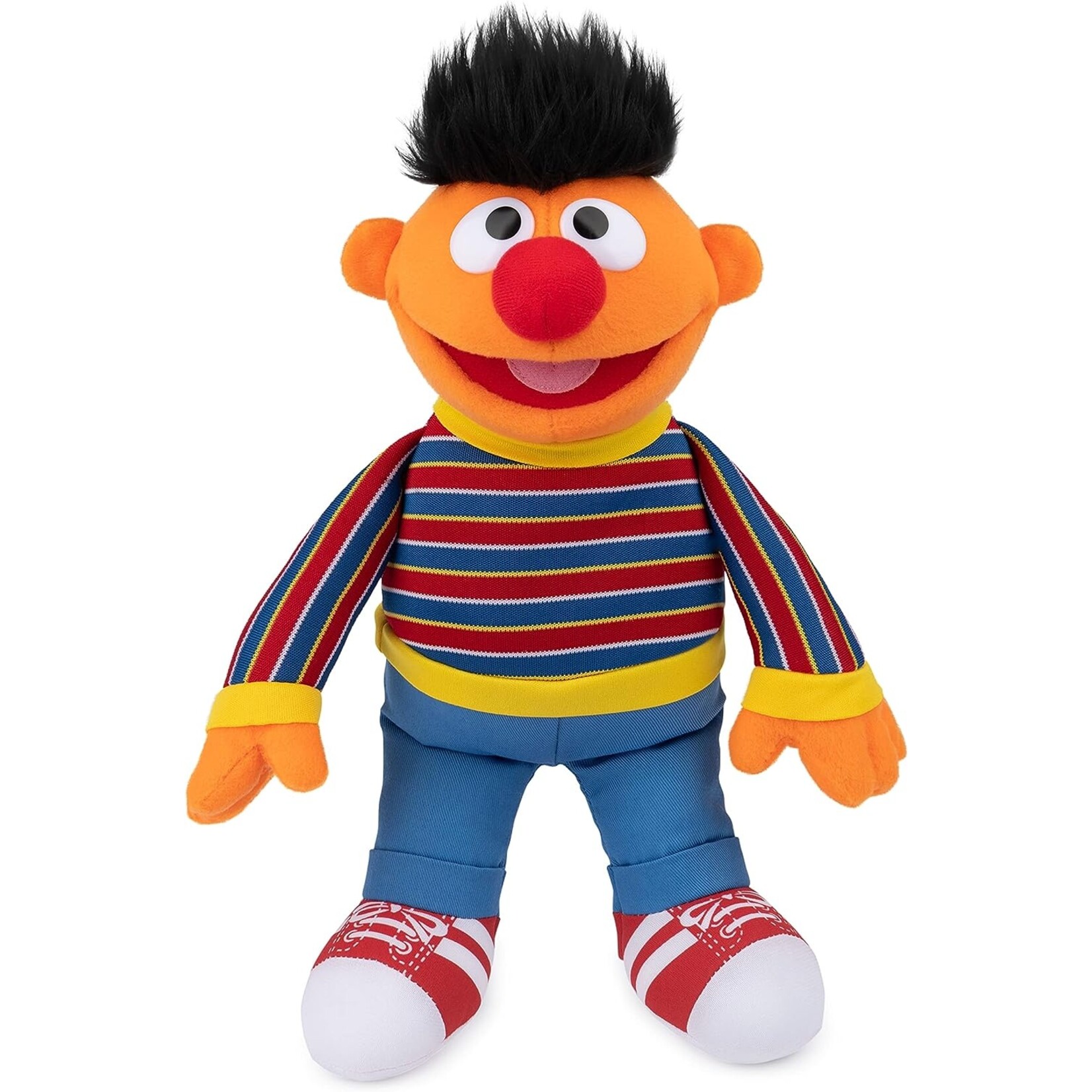 GUND Sesame Street Official Ernie Muppet Plush - Nova Auction & Retail ...