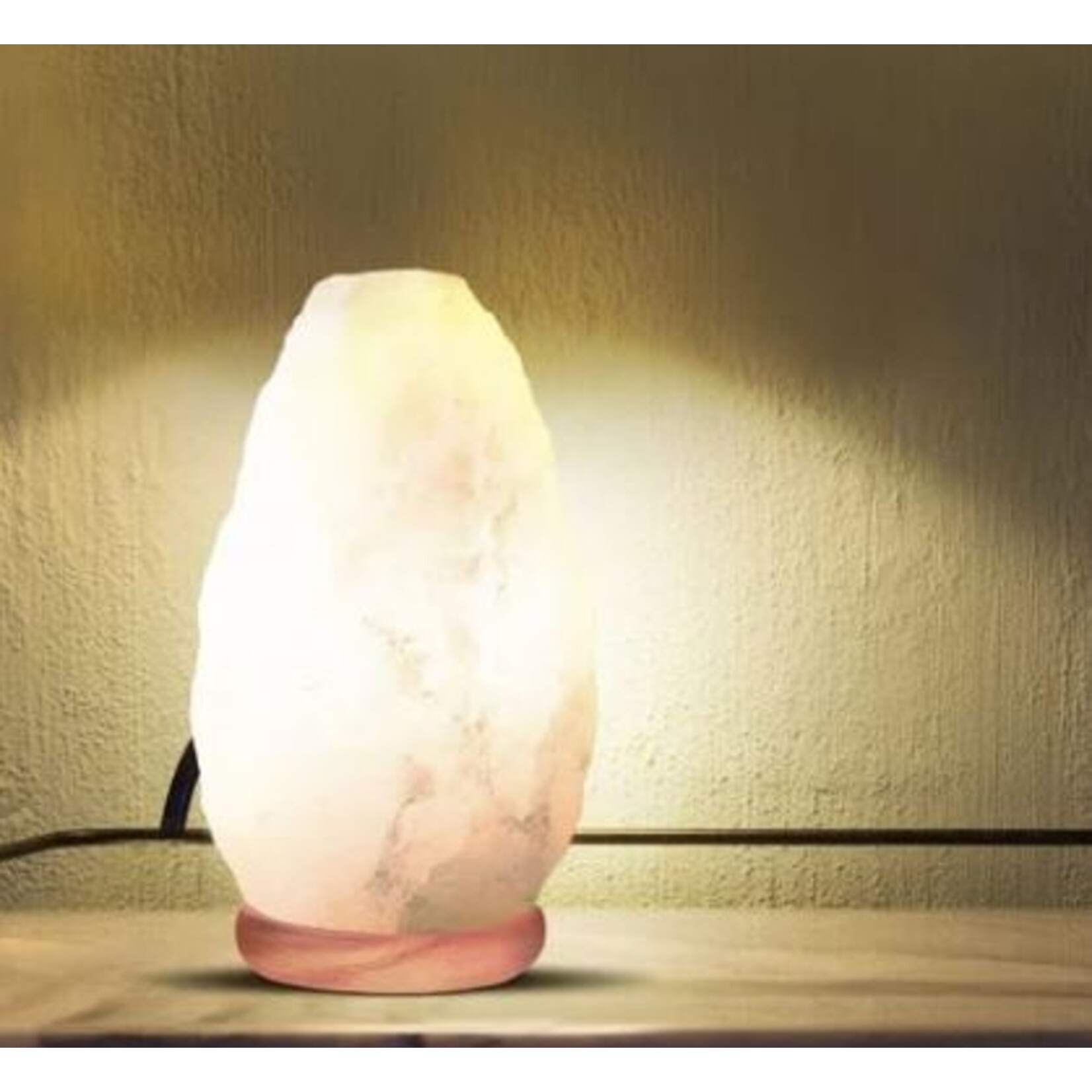 Nova Himalayan Glow White Salt Crystal Lamp 5-7lbs